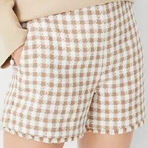 Ann Taylor The Side Zip Short in Tweed